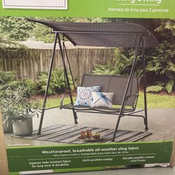 Porch Swing With Canopy