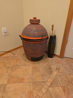 Hibachi pot. Over 40 years old, never used. This has a story,