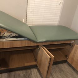 Massage Table With cabinet Storage 