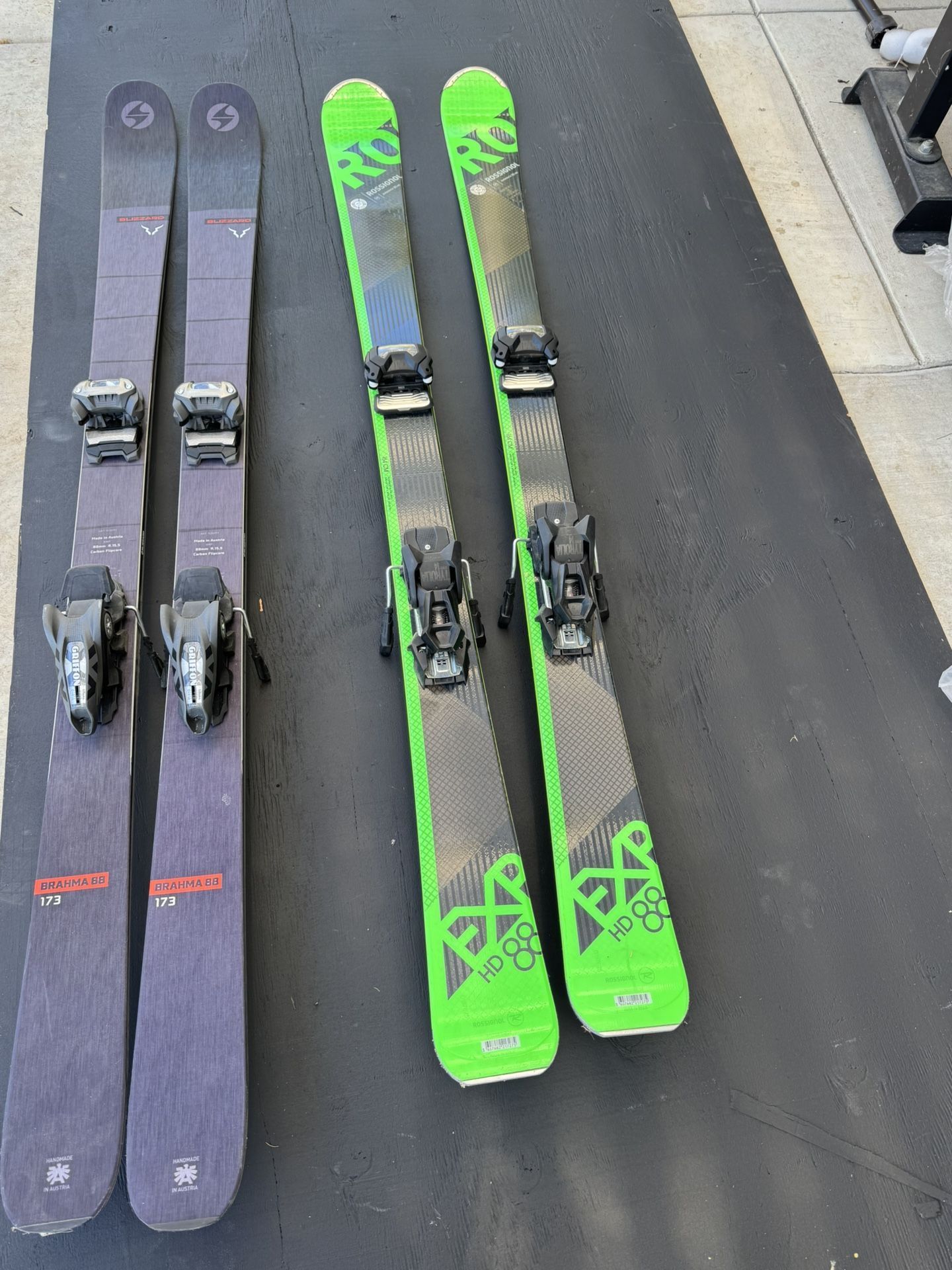 SKIS PREMIUM BLIZZARD & ROSSIGNOL
