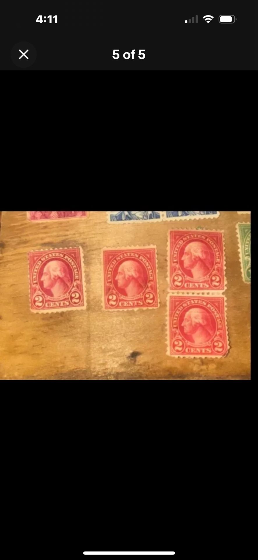 Vintage Postage Stamps
