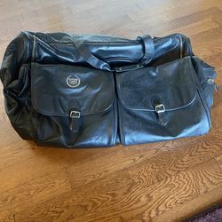Leather Cadillac Travel / Duffel Bag