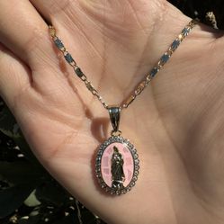 Guadalupe Enamel Necklace