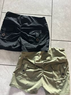2 women’s shorts for gym size large