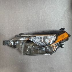 LH 2017 2018 2019 Toyota Corolla L LE CE Left Side Headlight Assembly W/LED Headlamp 