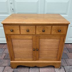 Wooden Nightstand/End Table