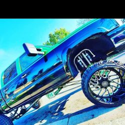 24x14 Tis Forged 2800  Chevy 8 Lug  35s