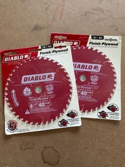Diablo 6-1/2 inch by 40-tooth circular saw blade