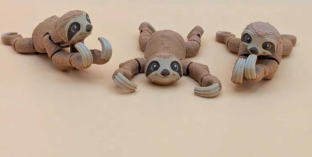 Super Cute 3D Printed Sloth