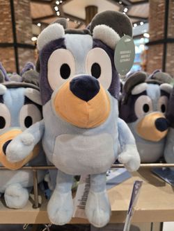 Disney Parks Bluey With Mickey Ears Plush Stuffed Animal Toy