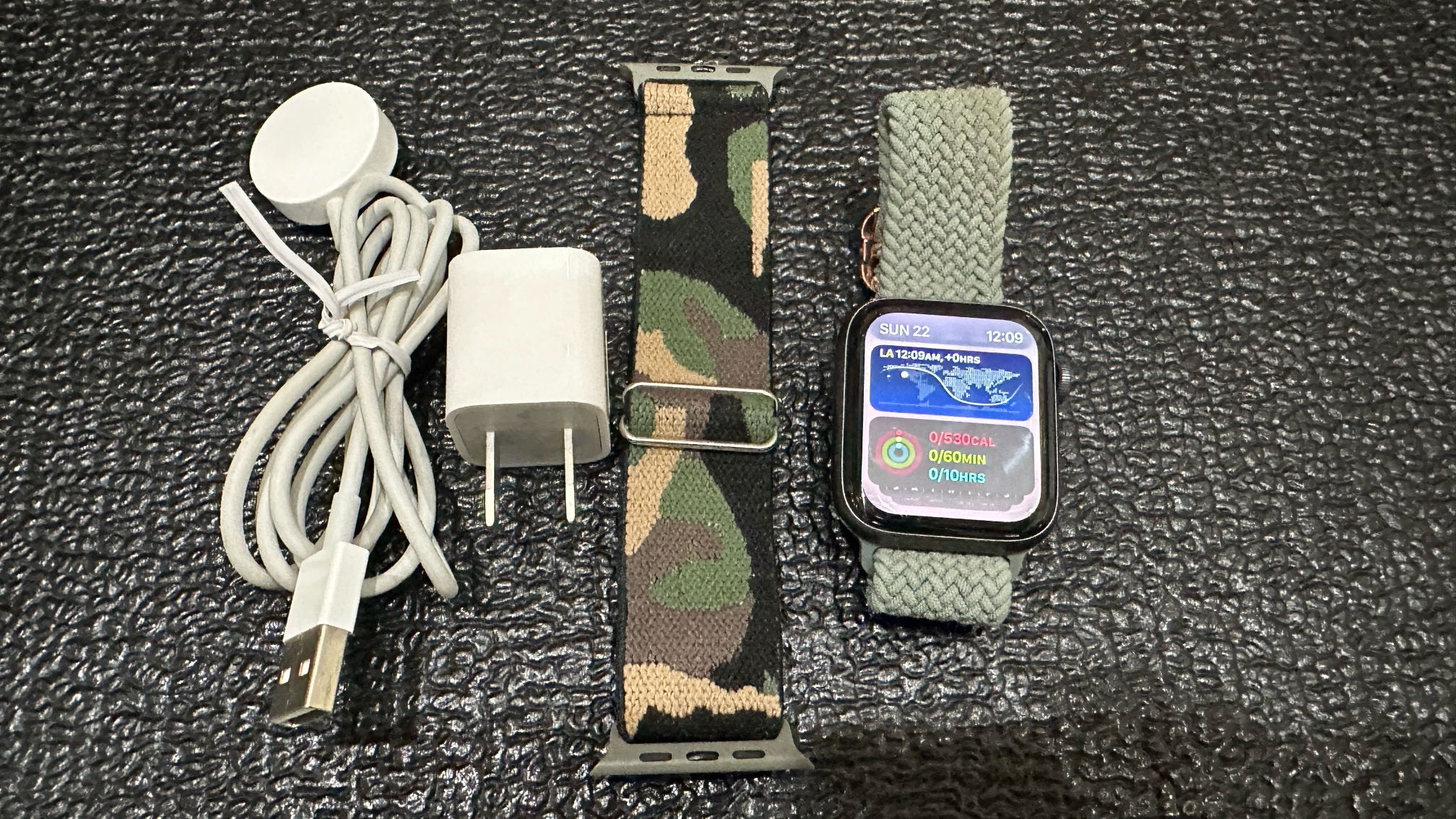 Apple Watch Series 4 (GPS, 44mm) - Space Gray Aluminum Case with Black Sport Loop