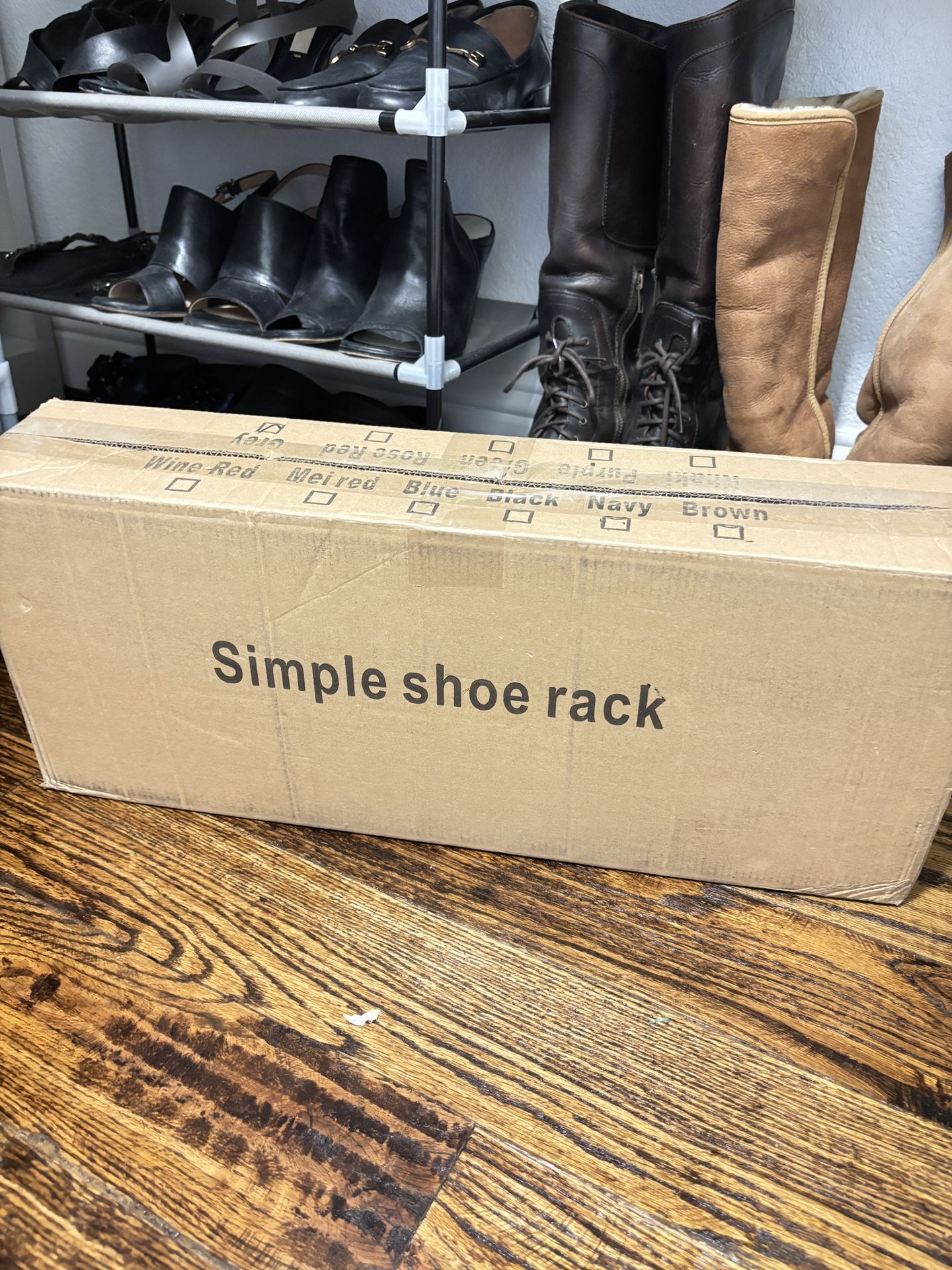 Shoe Rack With Cover