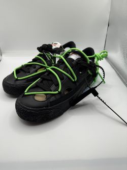 Size 4.5 - Nike Off-White x Blazer Low Black