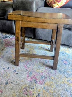 Pair of  low stools