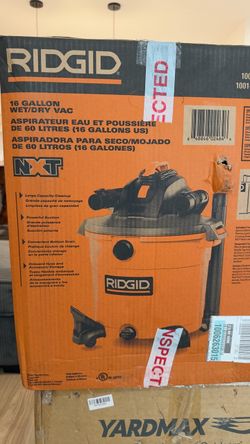 16 gal wet/dry vacuum