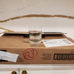 NEW Lot of 23 Libbey 9033 7 oz Rocks Glass Modernist Reserve by Libbey Glasses Clear Restaurant Bar