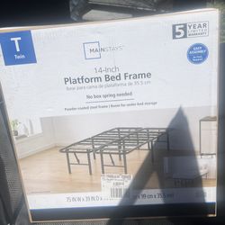 Twin Platform Bed Frame
