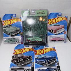 M2 Machines 1950 Oldsmobile 88 Chase And 3 Hot Wheels