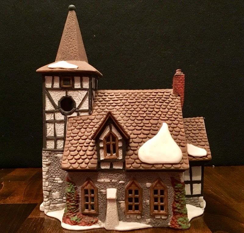 Dept. 56 Heritage Village Collection - Dickens Village Series “Old Michaelchurch” Christmas Collectible