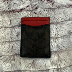 Coach Card Holder