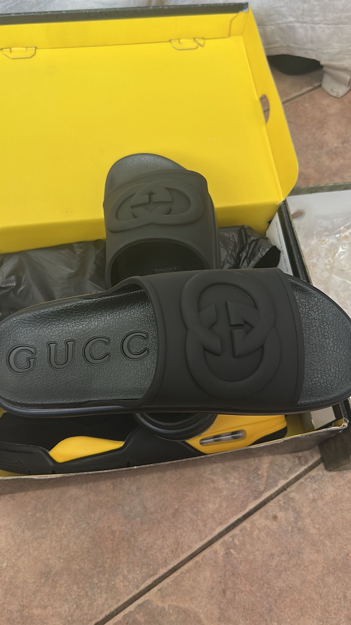 Gucci Black Slides