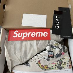 Supreme Rammellzee SB dunk High size 8.5M