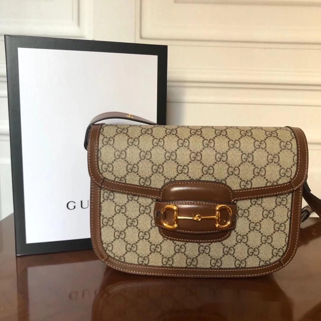 Gucci Horsebit 1955 GG Shoulder bag