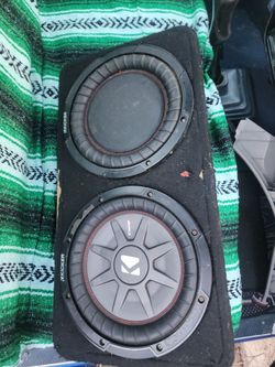 Kicker CompR Dual Subwoofer Enclosure