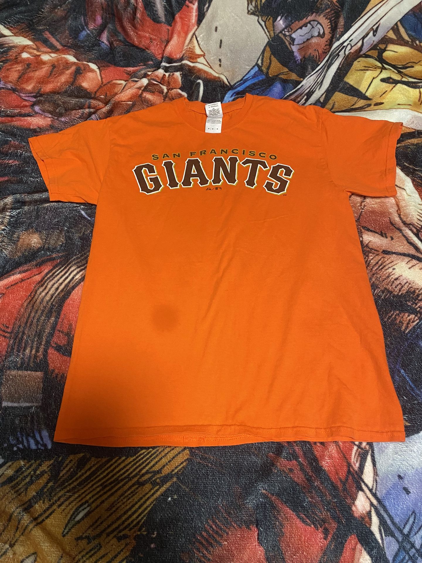 Orange San Francisco Giants cotton T-shirt size: Medium #GiantsNation
