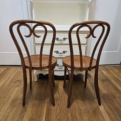 Vintage Bentwood Bistro Chairs