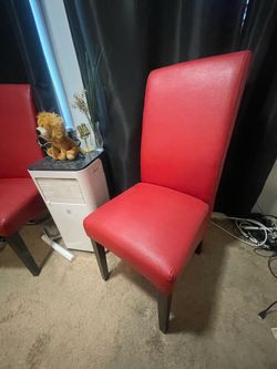 Red Dining Chairs