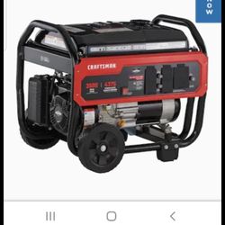 Craftsman Gasoline Portable Generator (price Negotiable)