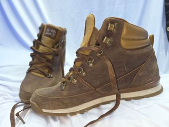 The North Face Back to Berkeley waterproof leather Hiking Boots Tan Brown  size 12