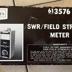 SEARS- swr/field strength meter $20 obo