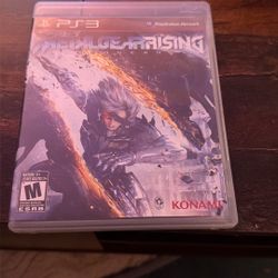 Metal Gear PS3 Game 
