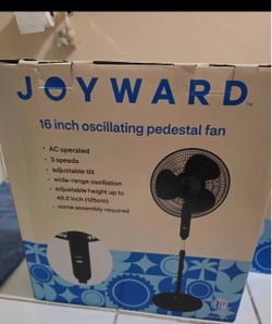 Joyward 16-Inch Oscillating Pedestal Fan