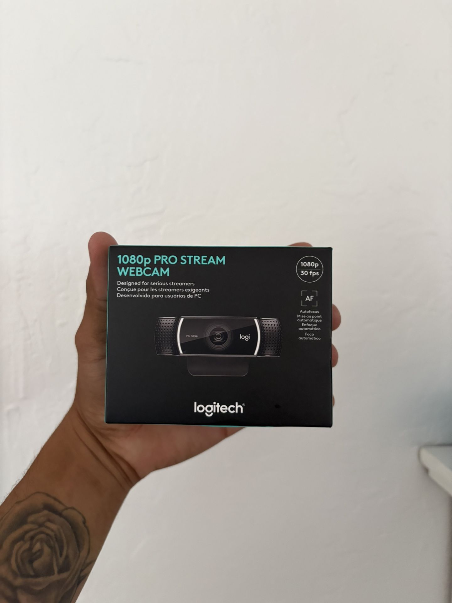 Logitech 1080p Pro Stream Webcam