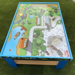 Thomas & Friends Wooden Railway Train Table On eBay It’s 175 $ Used