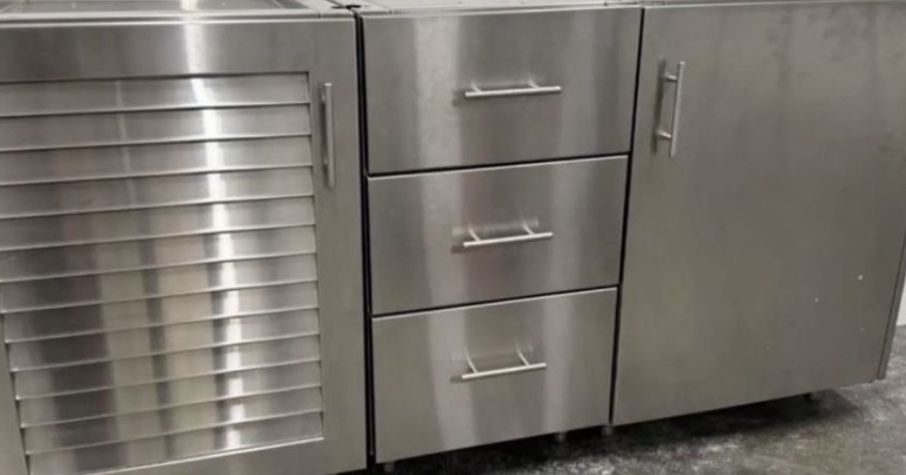 Kalamazoo 2 Sections For Sale : Warming Cabinet And 3 Drawers