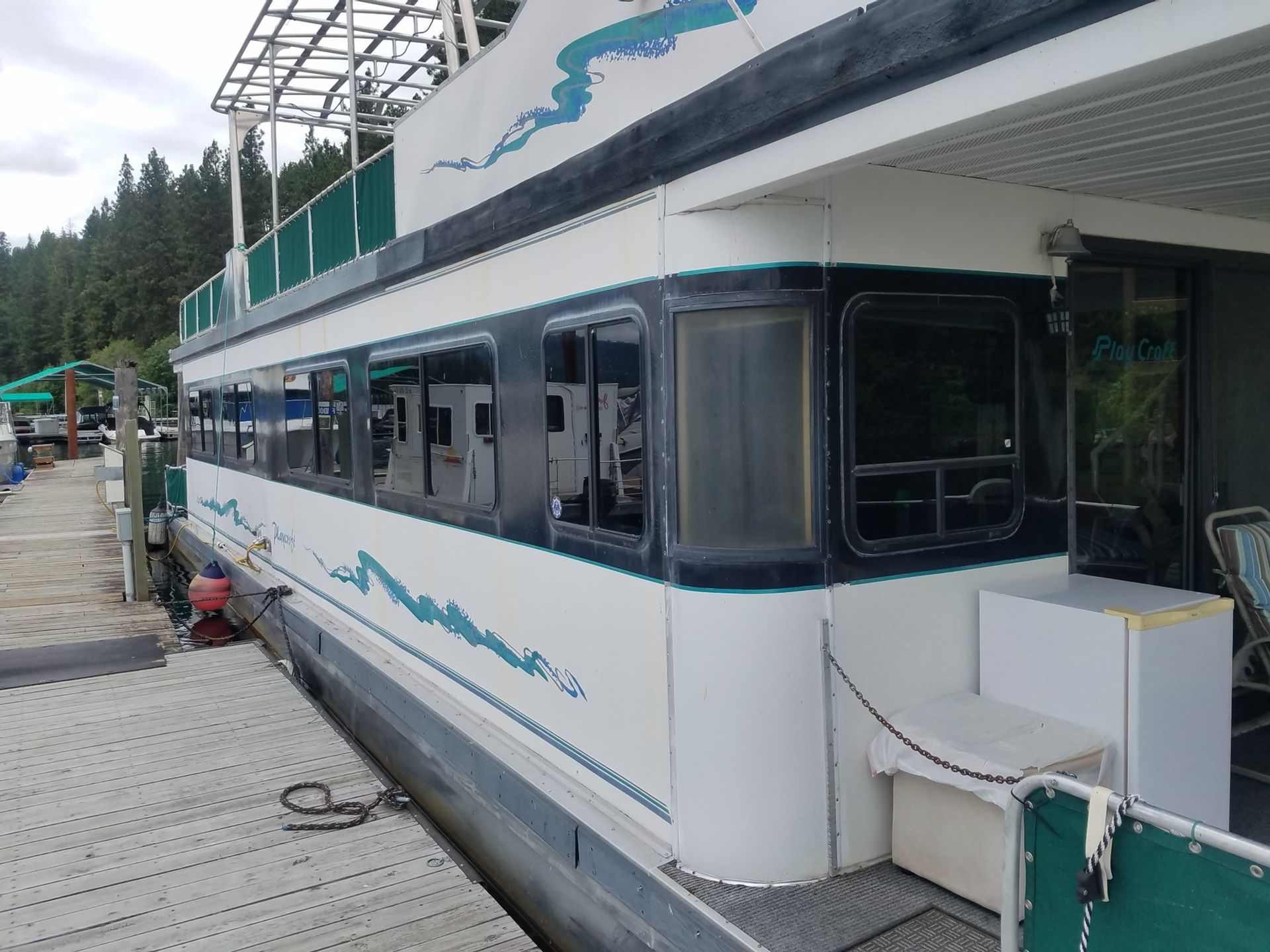 1995 PlayCraft 15 x 55‘ to50 Horse Houseboat