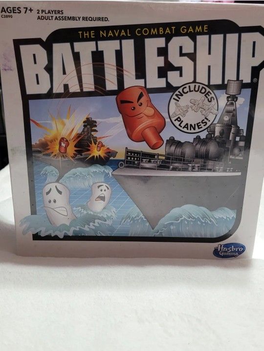 Battleship NAVAL COMBAT Game by Hasbro   (NEW & SEALED)