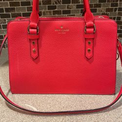 Kate Spade Tote Red Hand Bag