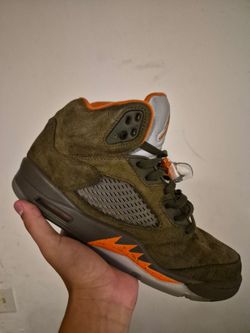 Jordan 5 Olive green