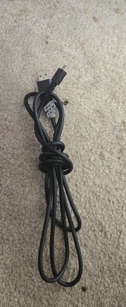 USB-A to Micro USB Charging Cable, White, 5ft.