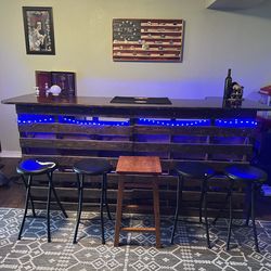 Handmade Bar/Mini Fridge- Referr to Description for Price