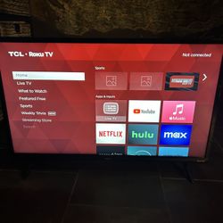 32 Inch TCL ROKU TV