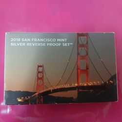 2018 Silver Reverse Proof SET