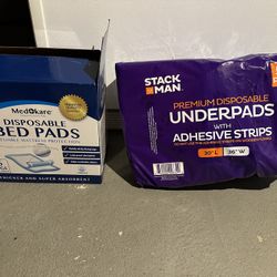 Disposable Bed Pads For Bed Wetting or Pets