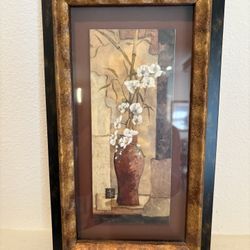 Framed Artwork 8.5”w x 14.5”h