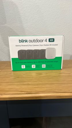 Blink Outdoor 4 XR Cameras
